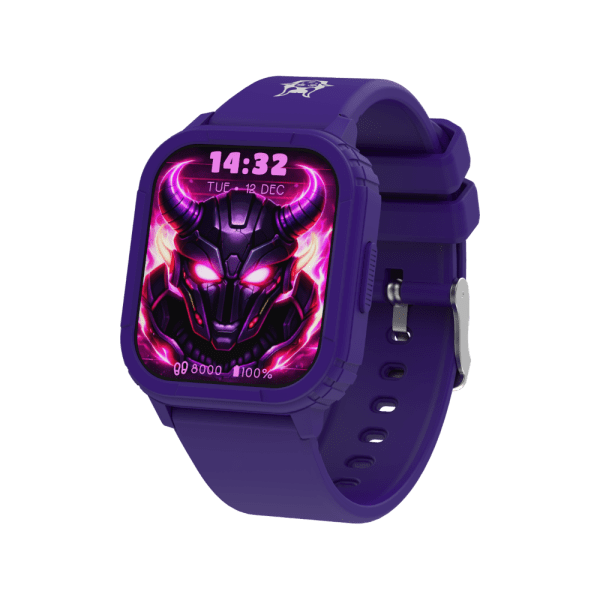 Kiddoboo Goat Rage Gaming Smartwatch Purple