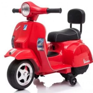 Ηλεκτροκίνητη μηχανή Vespa Licensed PX150 6Volt σε κόκκινο χρώμα