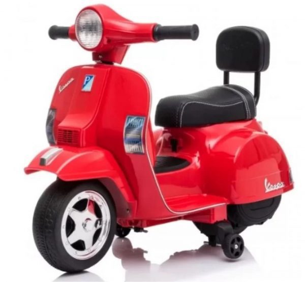 Ηλεκτροκίνητη μηχανή Vespa Licensed PX150 6Volt σε κόκκινο χρώμα