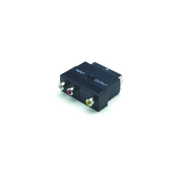 Scart/2xRCAaud+1xRCAvidAdapter