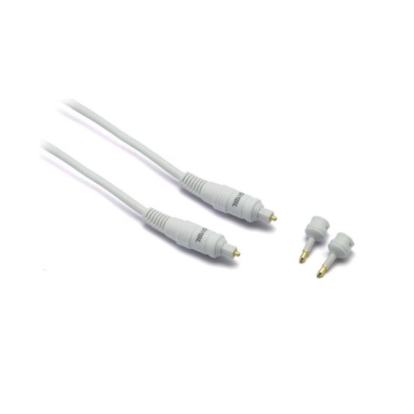 White optical cable +2 toslink/3