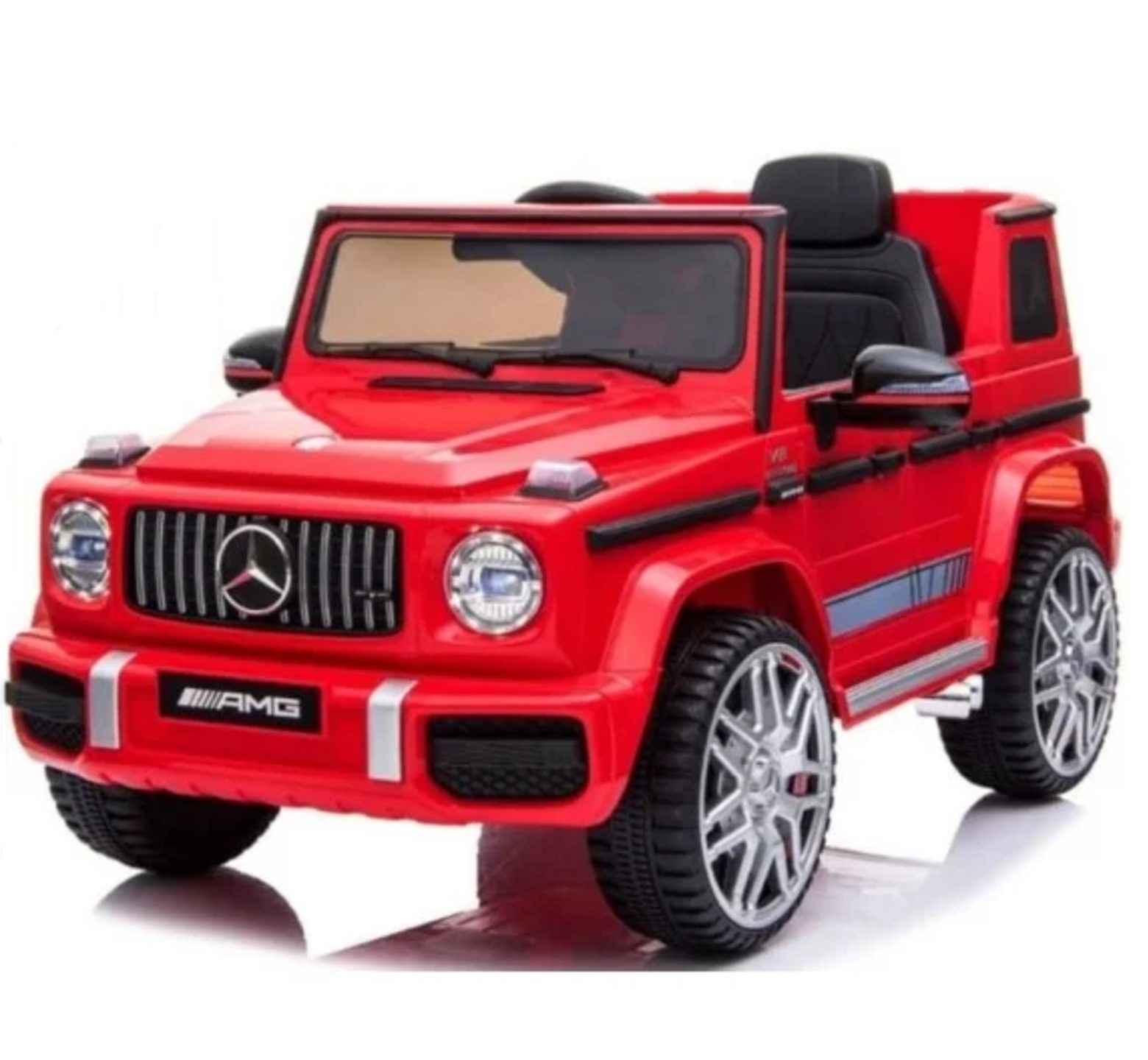 Ηλεκτροκίνητο τζιπ Mercedes Βenz G63 AMG 12Volt σε κόκκινο χρώμα