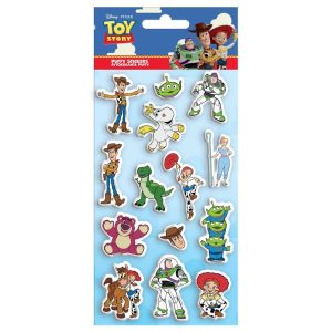 Αυτοκόλλητα puffy (φουσκωτά) με Toy Story